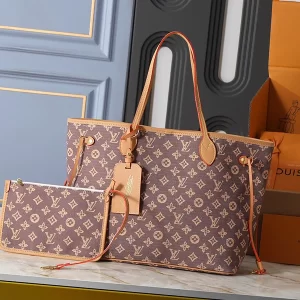 Genuine leather (5 Colors) Size31x28x14cm Tote Bag with a small pockrt BB-14053