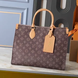 Genuine Leather 4 Color 2 Sizes Medium25x19x11.5cm Big35x27x14cm Woman's Handbag  with straps BB-15059