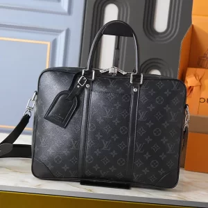 Genuine leather (5 Colors) 36.5x27.5x6cm Birefcases with straps BB-16063
