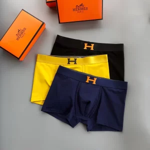 Set of 3 High Quality Seamless Craftsmanship Breathable  Soft & Skin-Friendly Cotton Silk Boxers KZ-930009