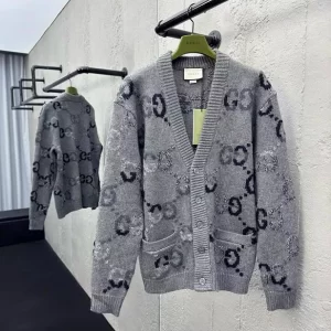 Gradient knitted cardigan MY-93216