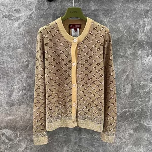 Colorful rhinestone flower series knitted cardigan MY-93224