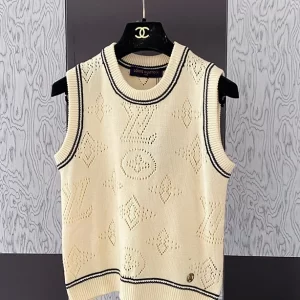 Wool hardware button down vest BX-934133