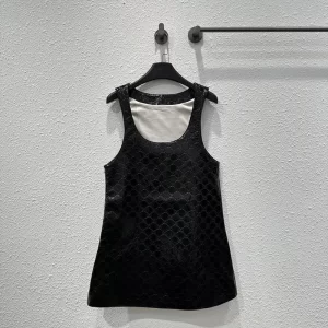 Sheepskin vest dress QZ-93139