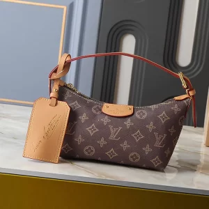 4Colors 18.5x11x6.5cm Canvas and Genuine Leather Handbag with Adjustable straps BB-9211034