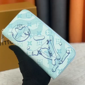 2Colors Genuine Leather Long Wallet with Card slots BB-9211039