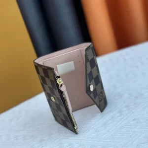 Brown Squares & Pink Linings