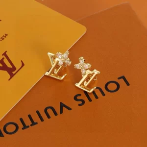 Stone-set Flowers Earrings ED-931300