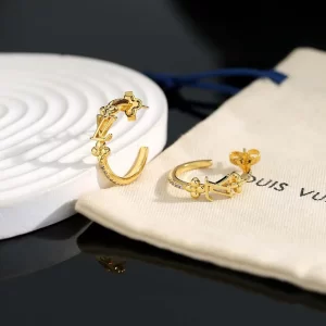 Stone-set Circle Earrings ED-931317