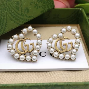 Fashion Pearls Hearts earrings ED-931255