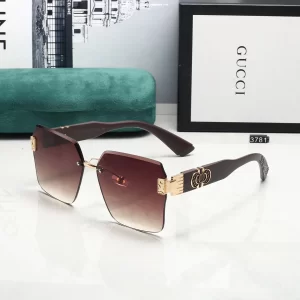 5 Colors Fashion Gradient lenses rimless Sunglasses TYJ-915813