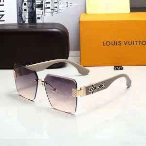 5 Colors Gradient lenses rimless Woman's Sunglasses TYJ-915834