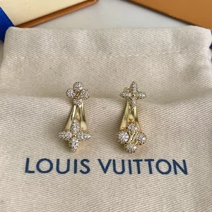 Stone-set Flowers Earrings ED-931345