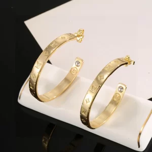 Minimalist Circle Earrings ED-931330