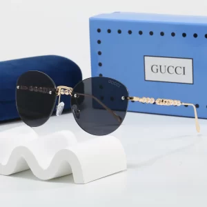7 Colors rimless Sunglasses with metal temples TYJ-915826