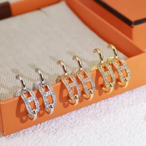 Stone-set Earrings(3Colors) ED-931293