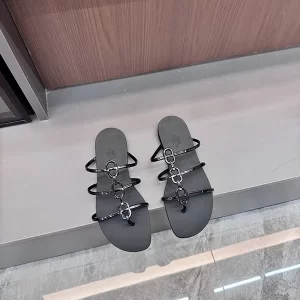 Fashio Cutout Flat Slippers(2 Colors) LX-668065