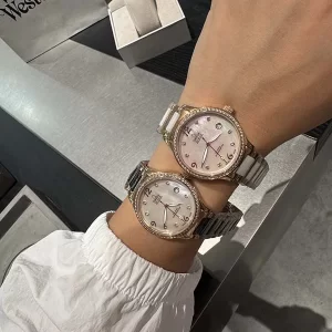 2Colors 32mm Stone-set Dial Woman's Quartz Movement Watch WB-6633025